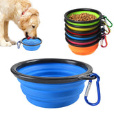 Dog Silicone Foldable Bowl